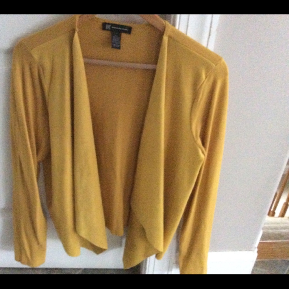 rayon-nylon faux suede front panel sweater